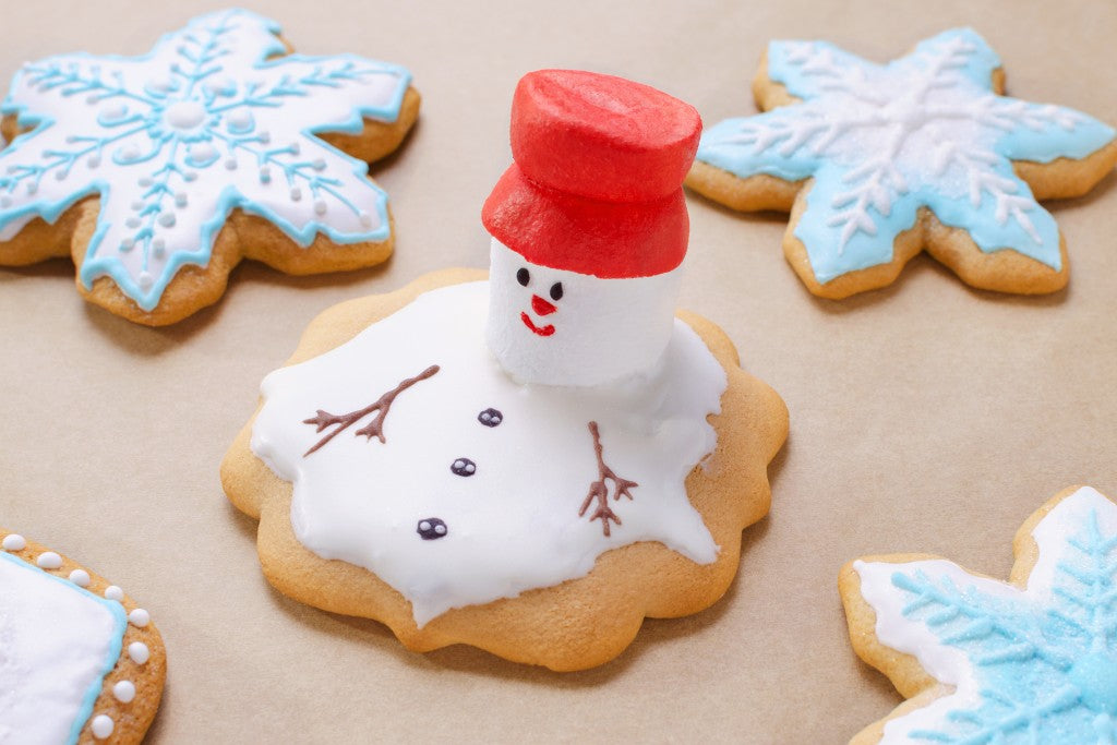 Melted Snowman Cookies!