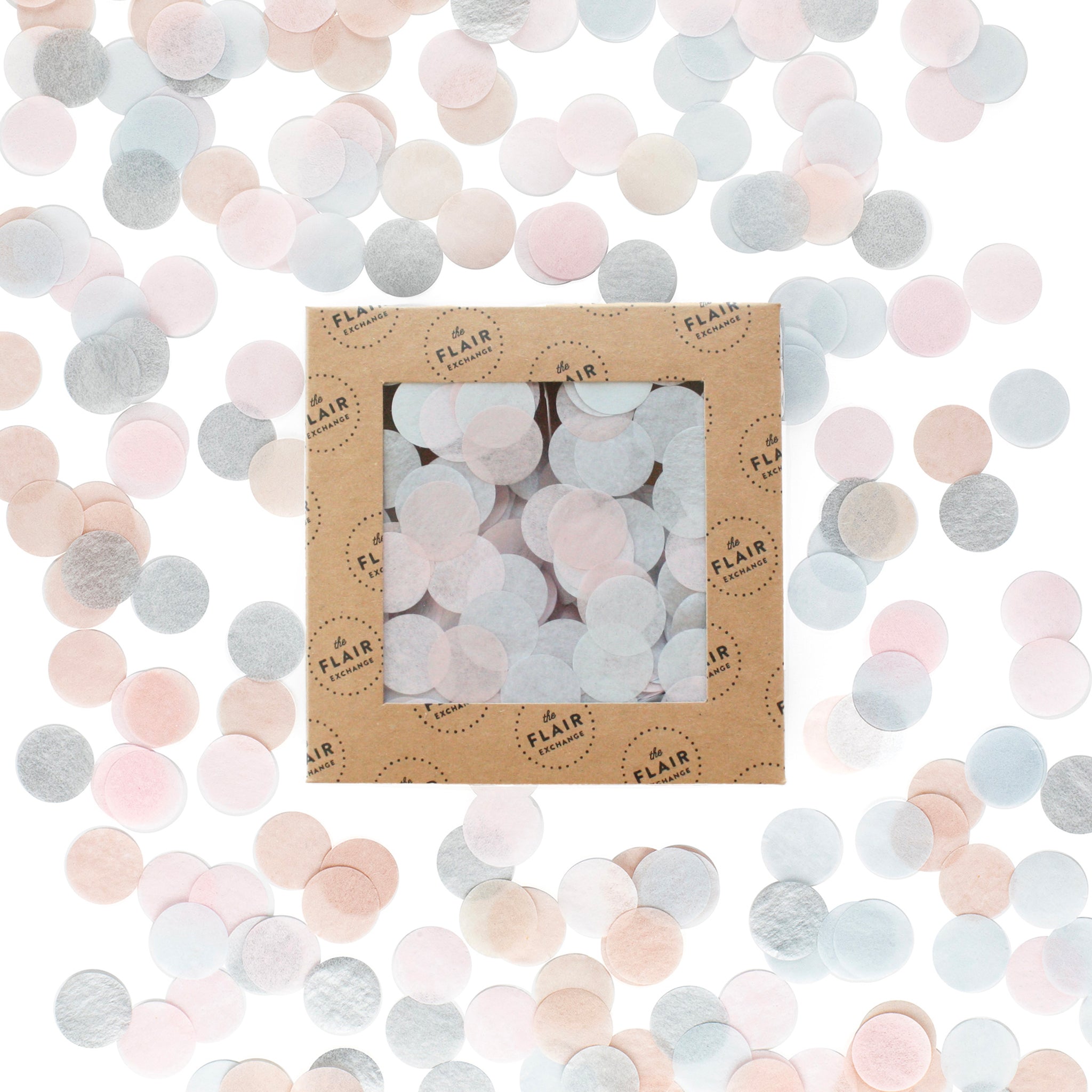 Handcut Confetti - Pink Quartz