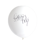 Calligraphy BEST DAY EVER Balloons